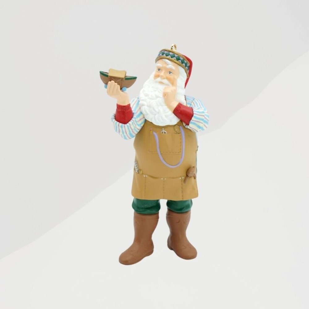 VTG Hallmark Keepsake Christmas Collector Club Ornament/ Toymakers Gift/1999